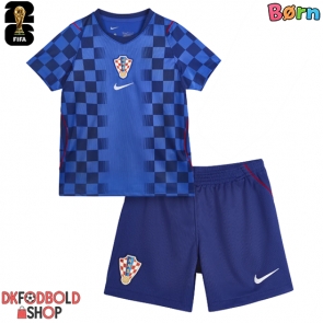 Kroatien Udebanesæt Børn VM 2026 Kort ærmer (+ korte bukser)